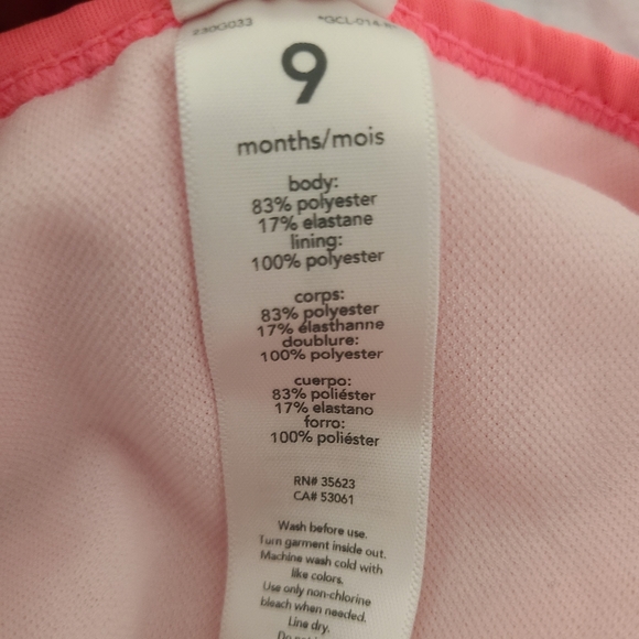 🌟5/$25 Carter's 2 Piece Swimsuit Size 9 Months - Picture 8 of 8